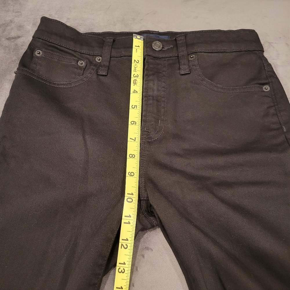 J Crew Women's 9" High-Rise Toothpick Pants Size 27 Black - Picture 6 of 12